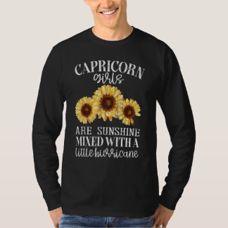 Solrossolrossolsken Capricorn Zodiac Graphic T Shirt