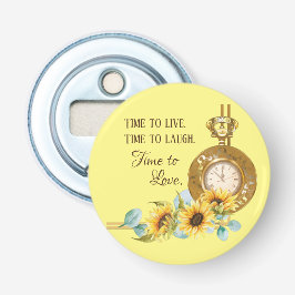 Solrossopor Favor (Gult) Magnet Flasköppnare