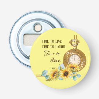 Solrossopor Favor (Gult) Magnet Flasköppnare