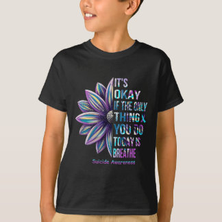 Solrossoticid Prevention Awareness Månad Famil T Shirt