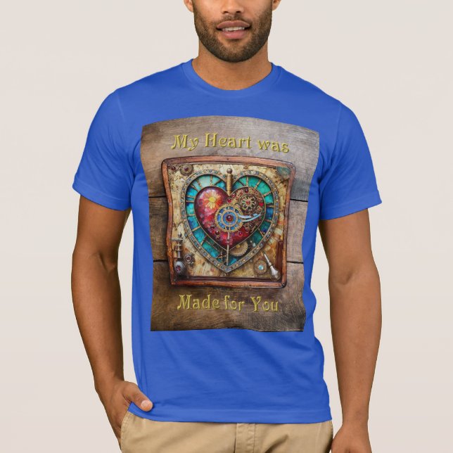 Solrosstank (Glass Heart Steampunk Series) T Shirt (Framsida)