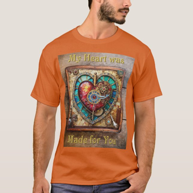 Solrosstank (Glass Heart Steampunk Series) T Shirt (Framsida)