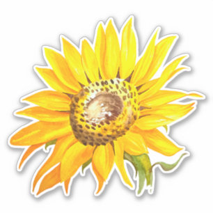 Solrosstiftare Klistermärken