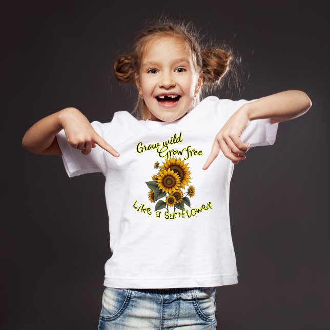 Solrosstrålning från Kids inspirationstee T Shirt (Skapare uppladdad)