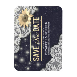 Solrossträngen bröllop spara datum Snöre String Lj Magnet