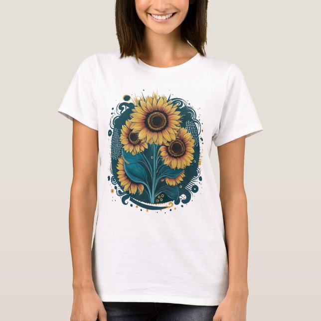 Solrossymfoni Women Tshirt T Shirt (Framsida)