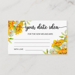 Solrostårsnattidéer. Datum burk Tilläggskort