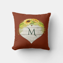 Solrosttema Pillow Kudde