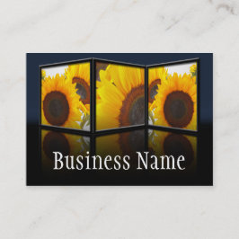 Solrosvisitkort Visitkort