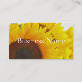 Solrosvisitkort Visitkort