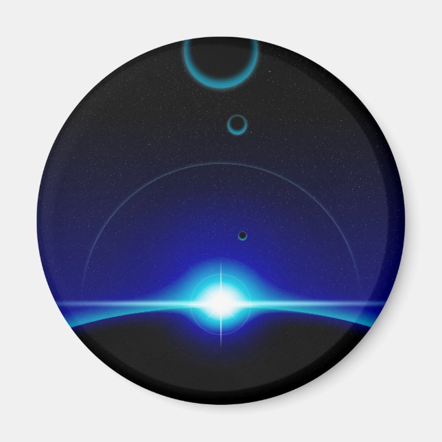 Solscenen Magnet (Framsidan)