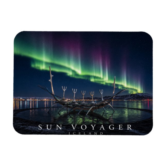 Solseglaren Norrsken Magnet (Horisontell)