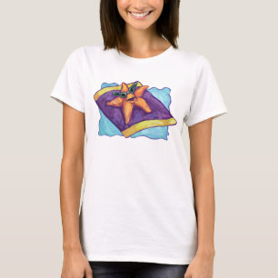 Solsipprande sjöstjärna t-shirt