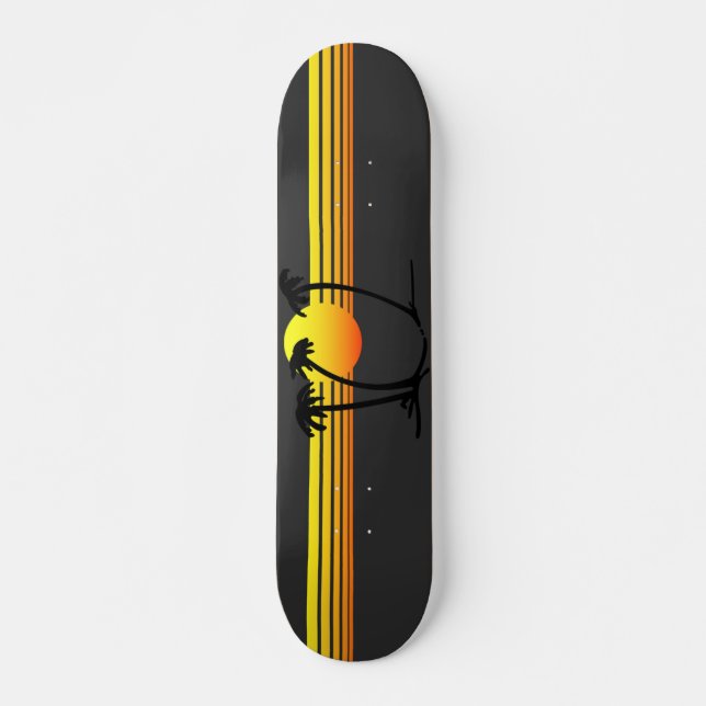 Solskartong Skateboard Bräda 21,5 Cm (Framsida)