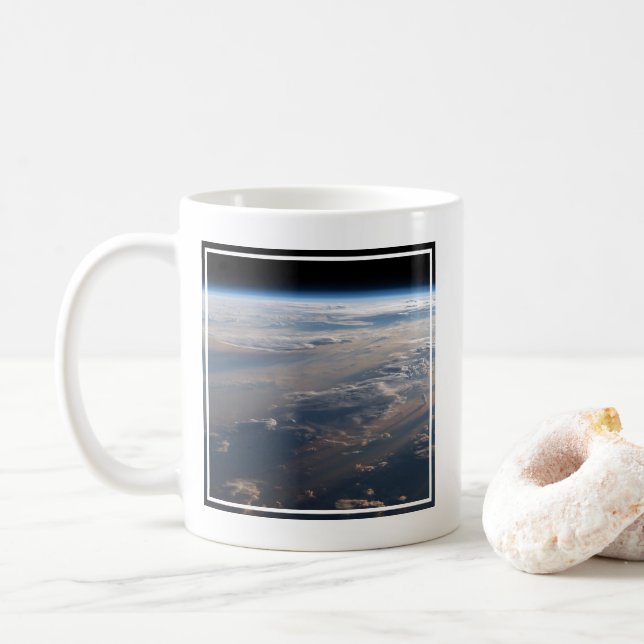 Solskaster Long Shadows over Philippine Sea Kaffemugg (Med munk)