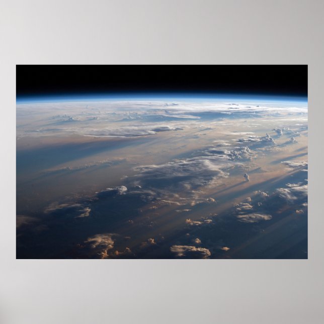 Solskaster Long Shadows over Philippine Sea Poster (Framsidan)