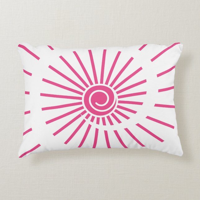 Solsken 15 prydnadskudde (Framsidan)