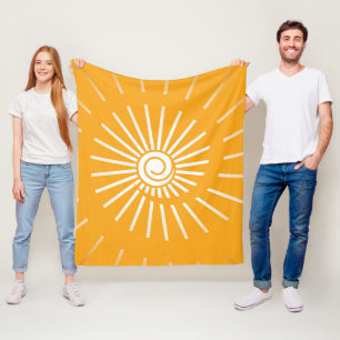 Solsken 2 fleecefilt