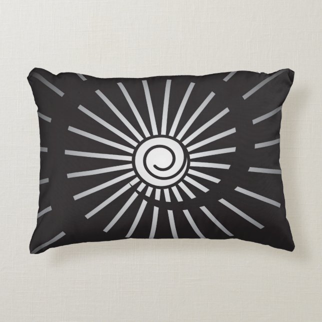 Solsken 5 prydnadskudde (Framsidan)