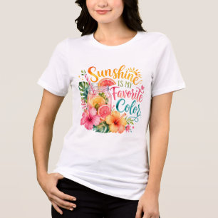 Solsken är min favoritfärg Lemonad T-Shirt