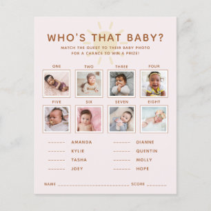 Solsken Baby Shower Gissa Bebisens Foto Spel