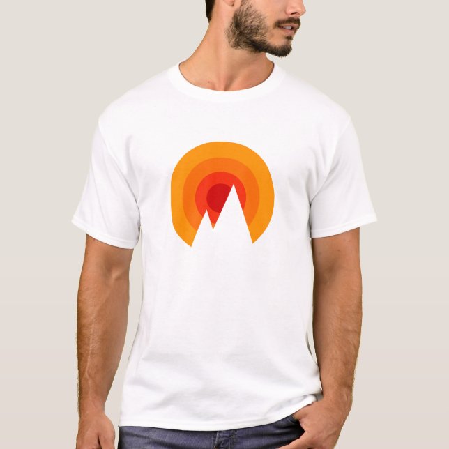 Solsken & berg tee (Framsida)