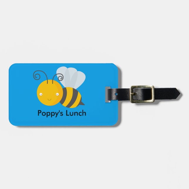 Solsken bimärkren bagagebricka (Horisontell Framsida)