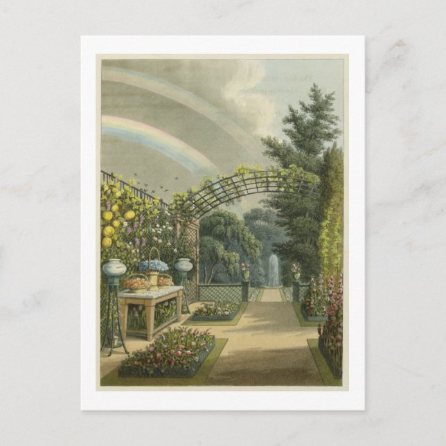 Solsken efter regn, från "Fragments on the Teory" Vykort (Framsida)
