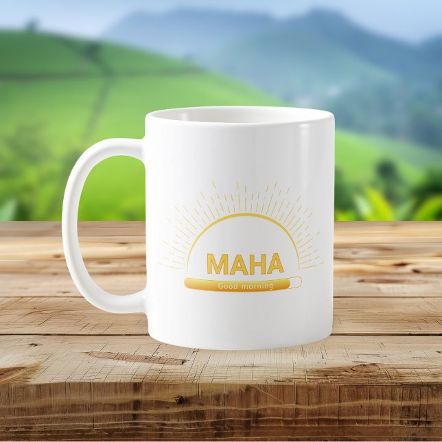 Solsken För En God Morgon Minimal Mugg (Skapare uppladdad)