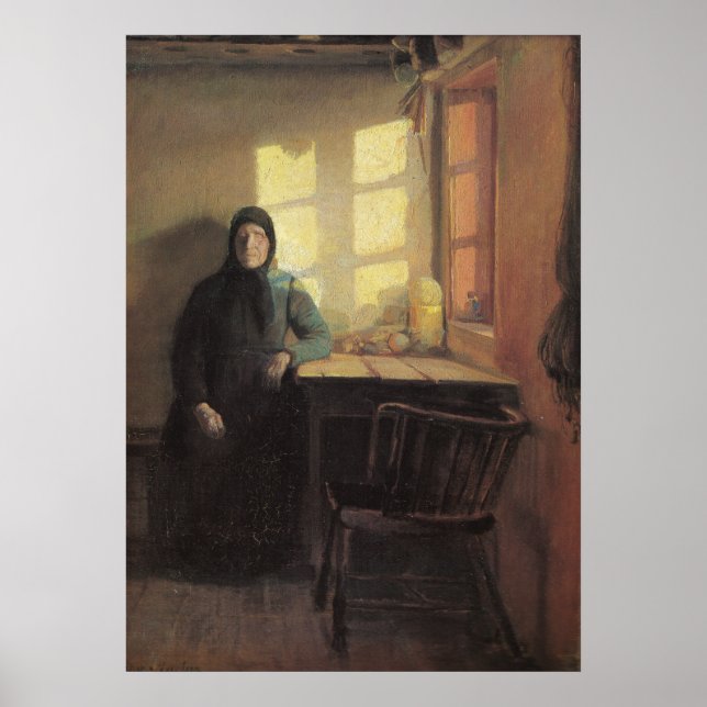 Solsken i Blinden 1880-talet Poster (Framsidan)