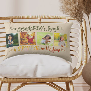 Solsken i husets Grandchild Quote 4 Foto Lumbarkudde