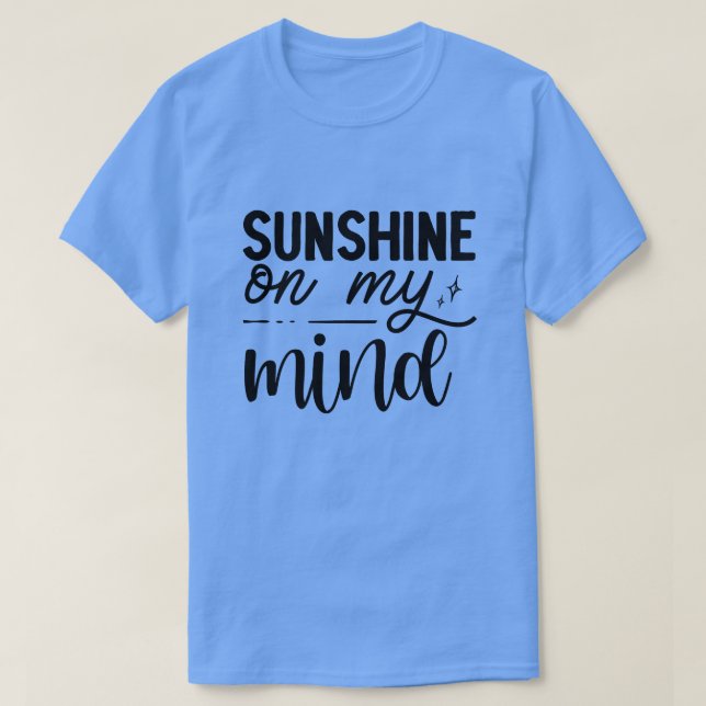Solsken i mina tankar01 t shirt (Design framsida)