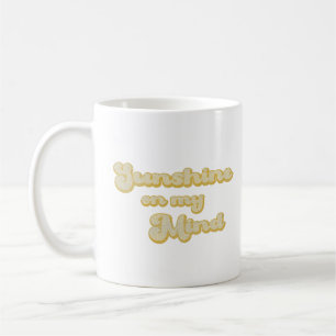 Solsken i mina tankar kaffemugg