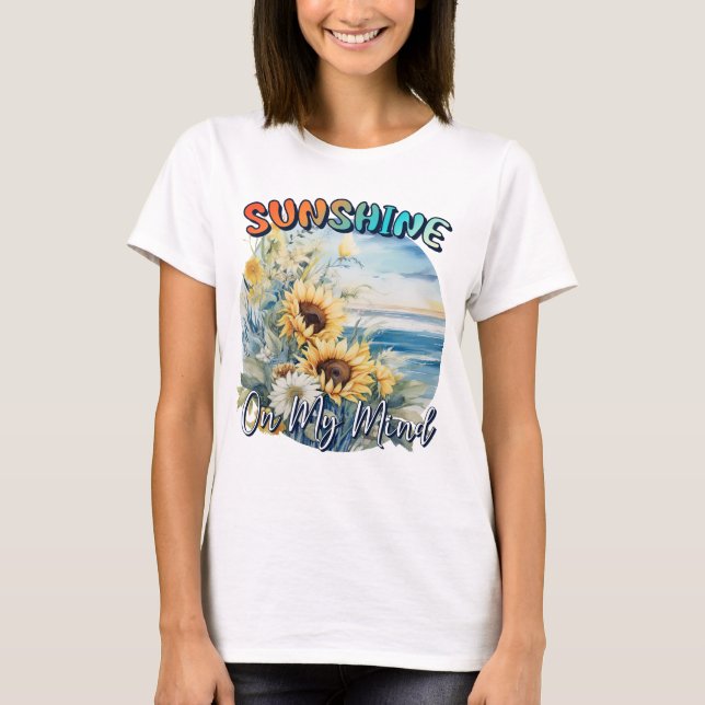 Solsken i mina tankar t shirt (Framsida)