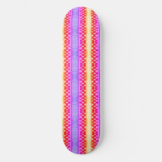 Solsken  mini skateboard bräda 18,5 cm (Framsida)