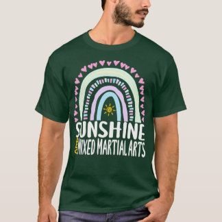 Solsken och blandade martialkonst Cute Rainbow Gif T Shirt