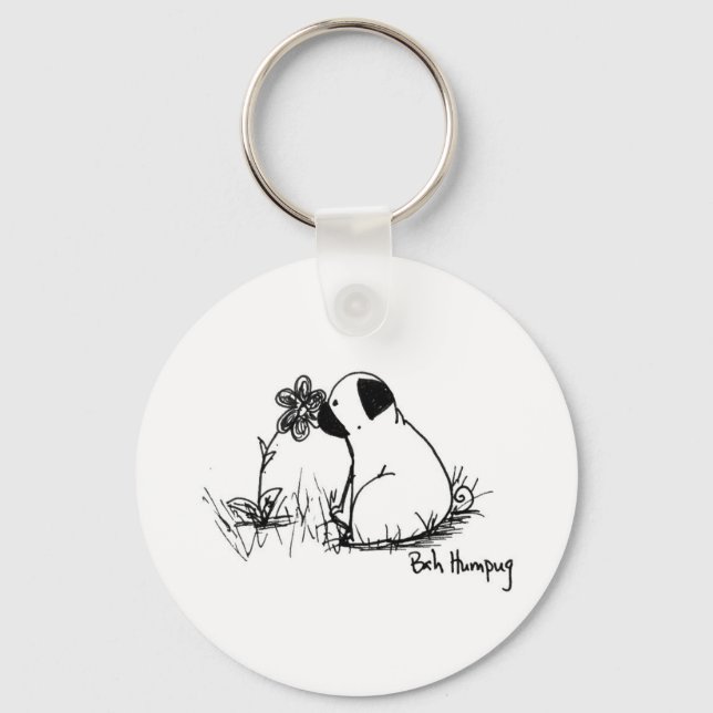 Solsken och blommor nyckelring (Framsida)