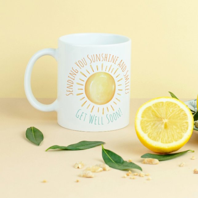 Solsken och få snart Mugg (sunshine get well soon mug
)