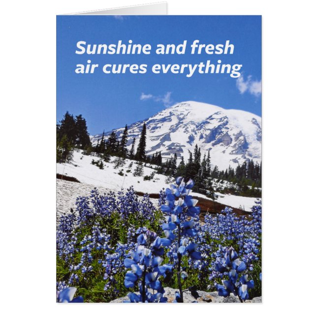 Solsken och färsk Luft OBS Kort (Framsidan)