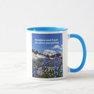 Solsken och ny luft mugg