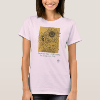 Solsken och vilda blommor - Var din egen sol Solro T Shirt