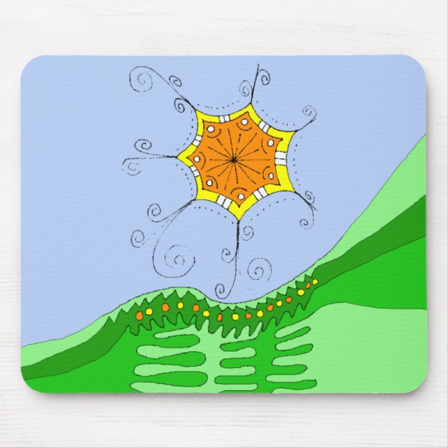 Solsken Overhill Mousepad Musmatta (Framsidan)
