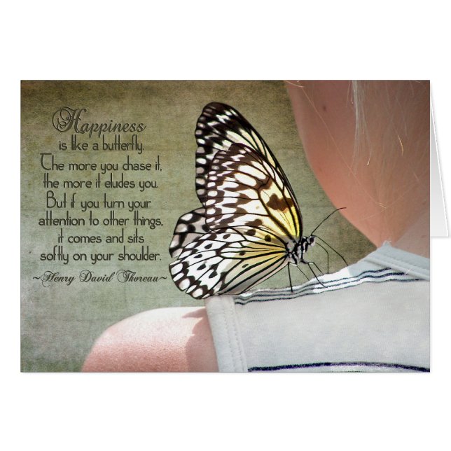 Solsken på min axel hälsningskort (Framsidan Horizontal)