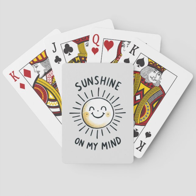 Solsken på mitt sinne casinokort (Baksidan)