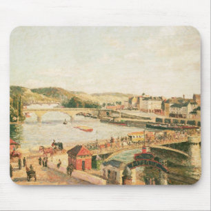 Solsken på Rouen, 1896 (olja på kanfas) Musmatta