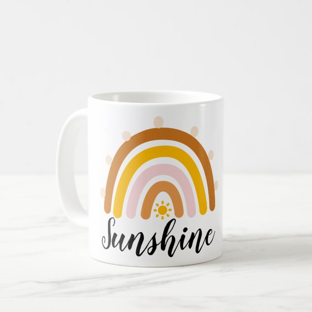 Solsken - Regnbåge Solsken Kaffemugg (Framsida vänster)