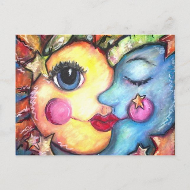 Solsken & zzz's vykort (Framsida)