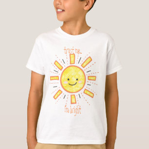 Solskenet lurar skjortan tee shirt
