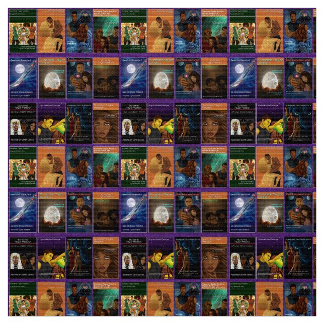 Solskenet Taylor Reddicks täcker vid gården! Tyg (Provkarta)