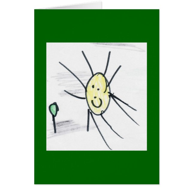 Solskenkort Hälsningskort (Framsidan)